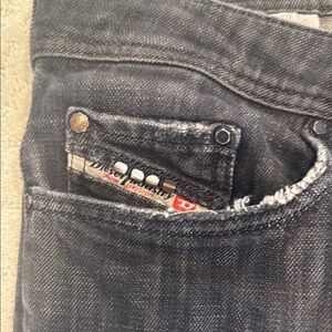 Diesel Men's Straight Jeans - Dark Blue